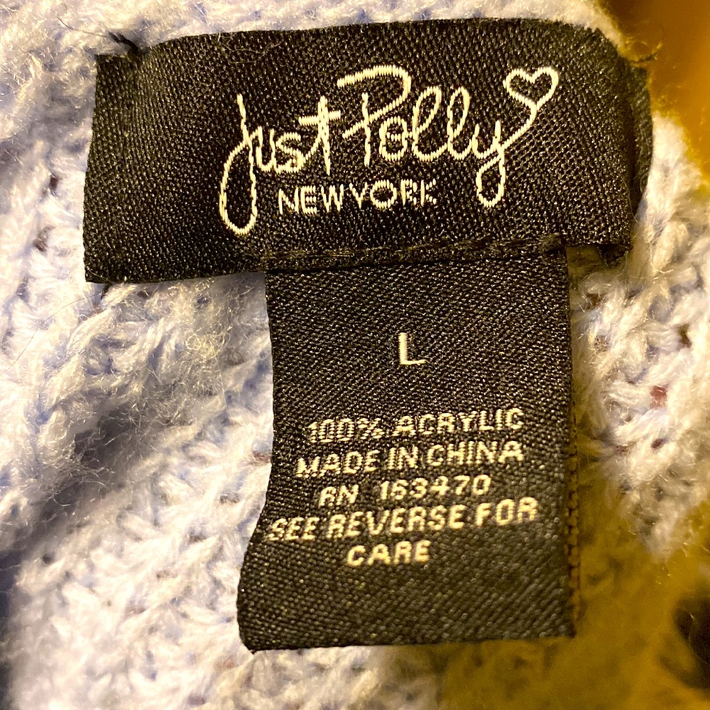 Cropped Ripped Sweater - Picture 2 of 2